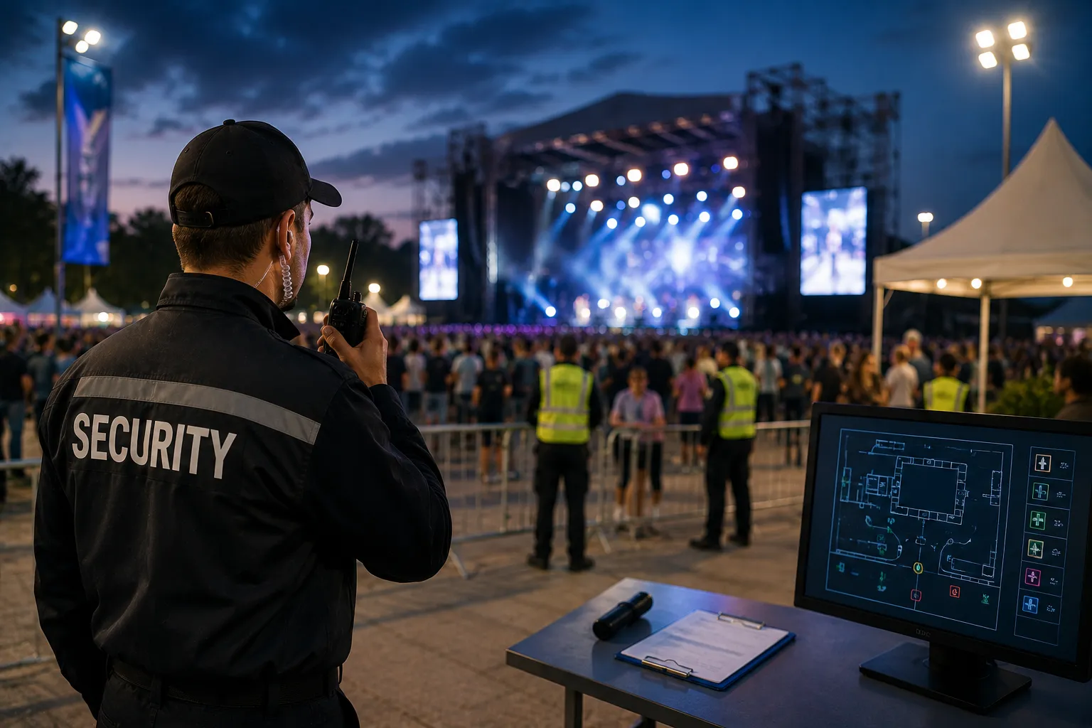Cómo planificar la seguridad de un evento exitoso