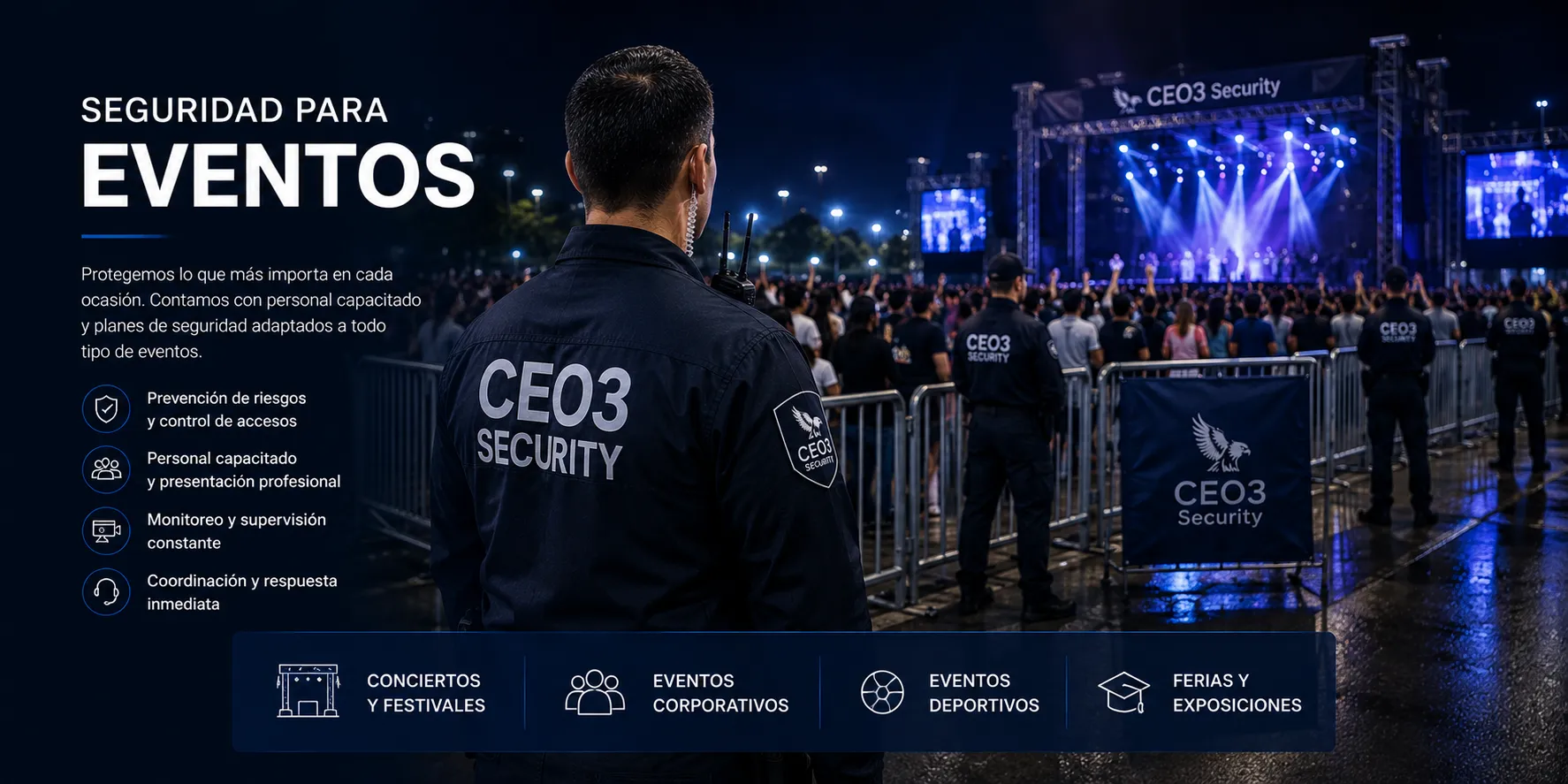 Seguridad para Eventos