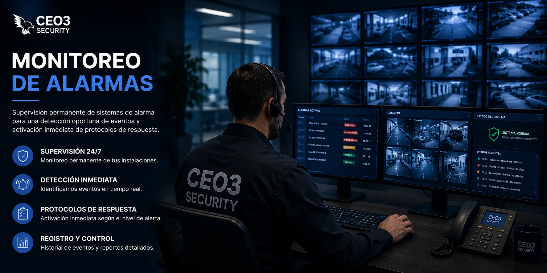 Monitoreo de Alarmas